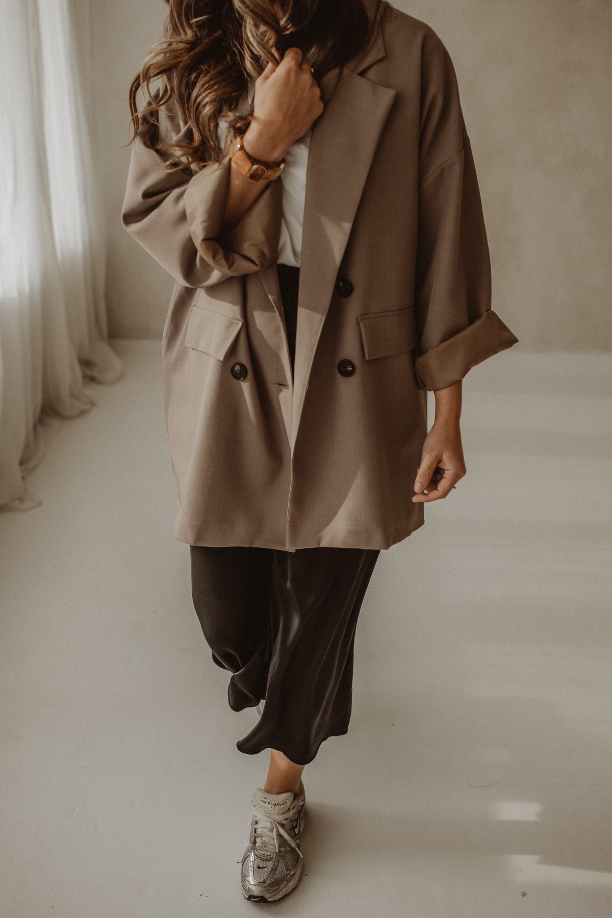 Jacke Lara - Taupe
