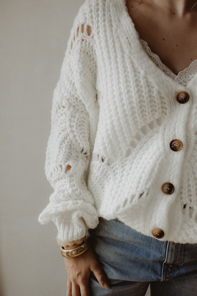 Gilet Soof - Blanc cassé