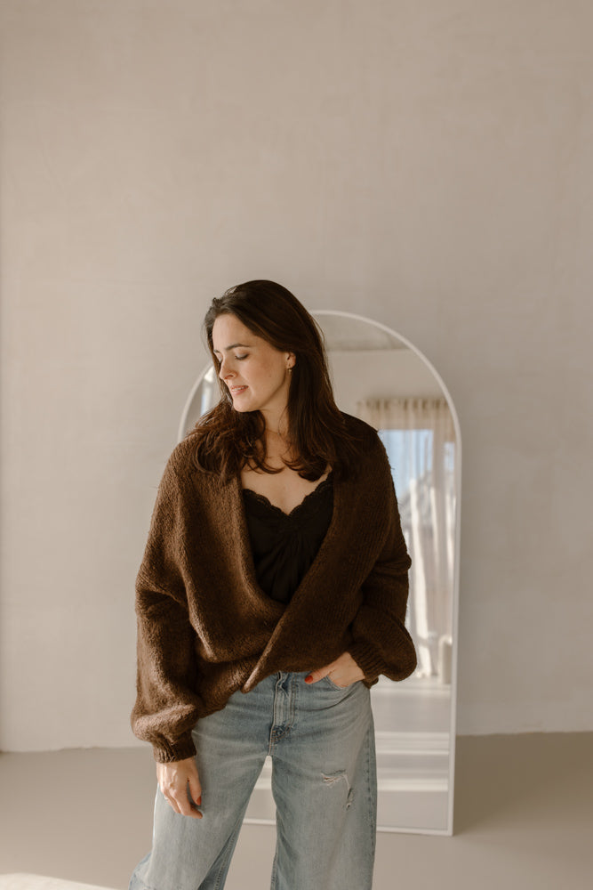 Sara Vest - Dark Brown