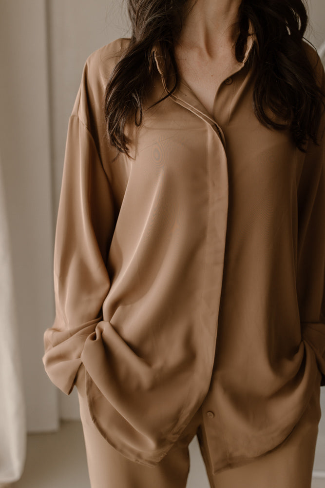 Bluse Kate - Camel