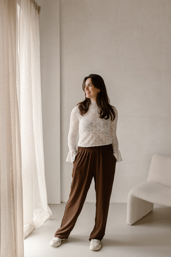 Lace Top - Cream
