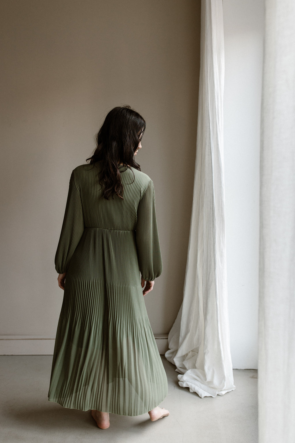 Robe Fem - Vert militaire