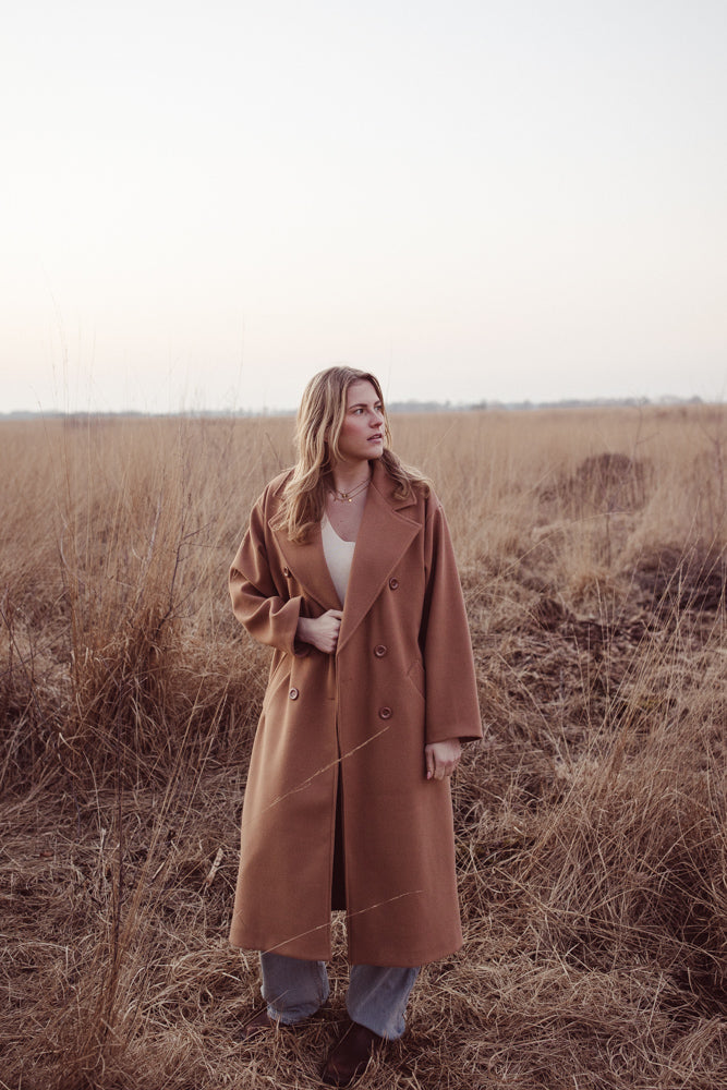 Veste Fleur - Camel