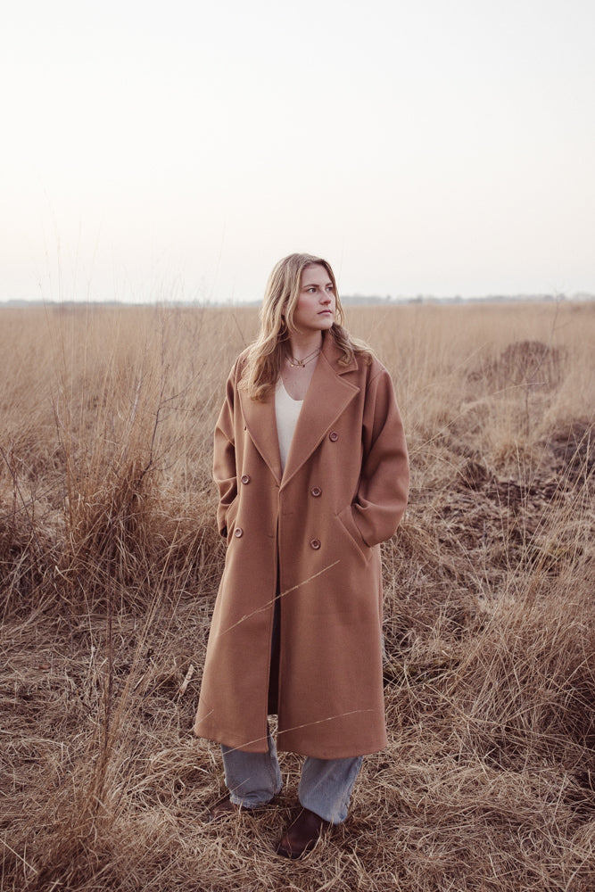 Veste Fleur - Camel