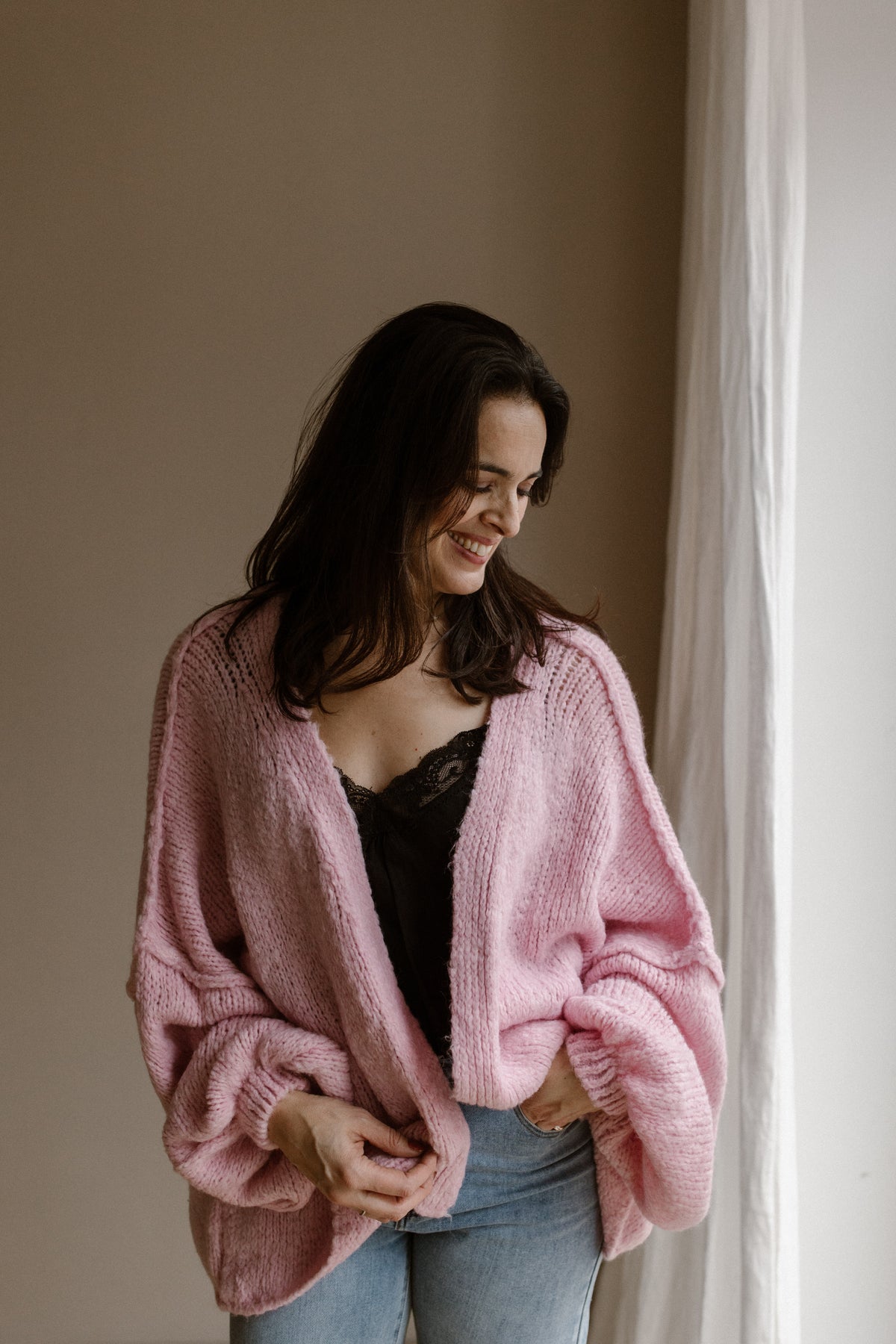 Cardigan Sara - Soft Pink