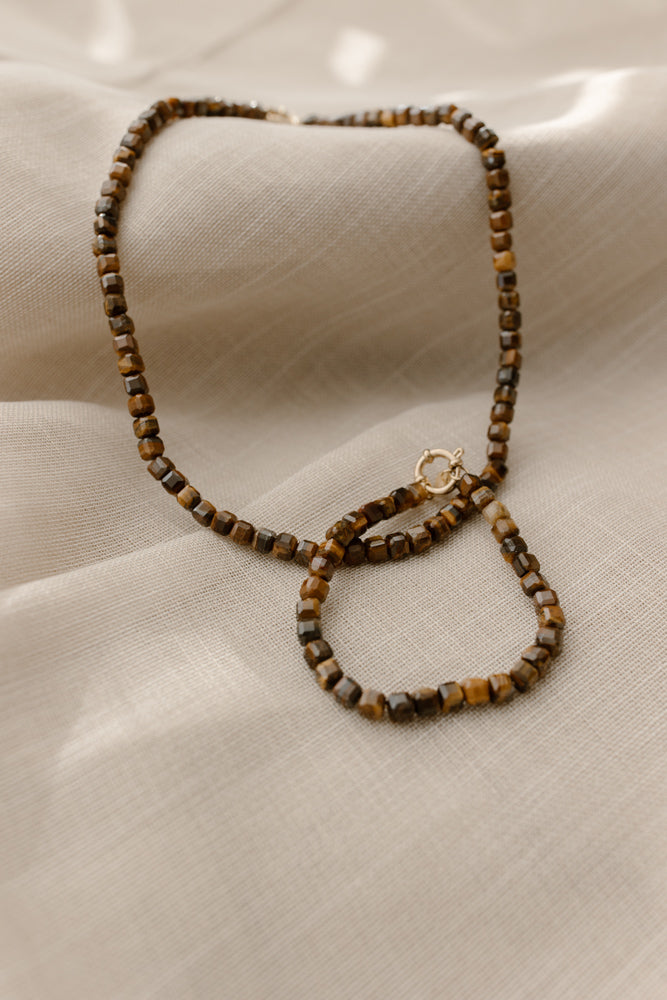 Necklace James - Brown