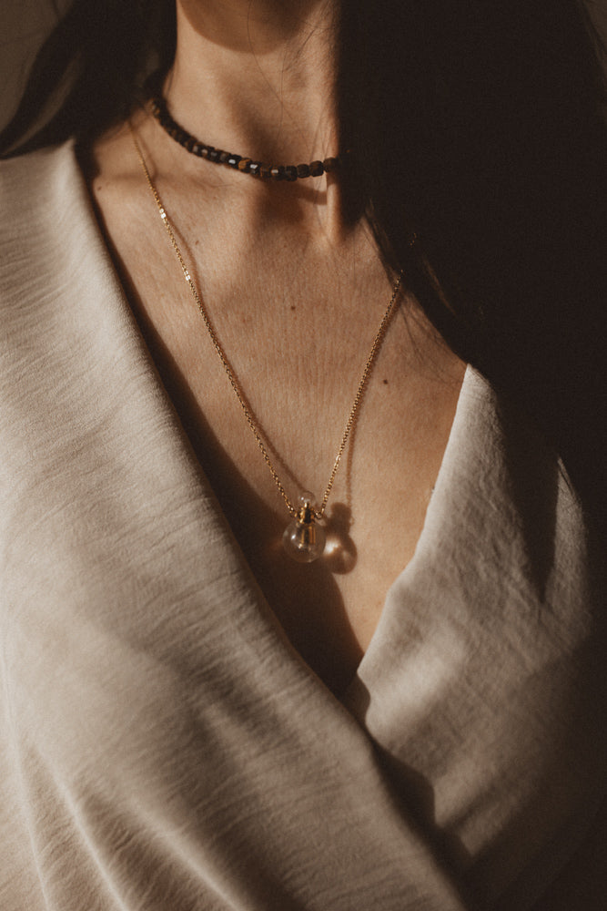 Necklace James - Brown