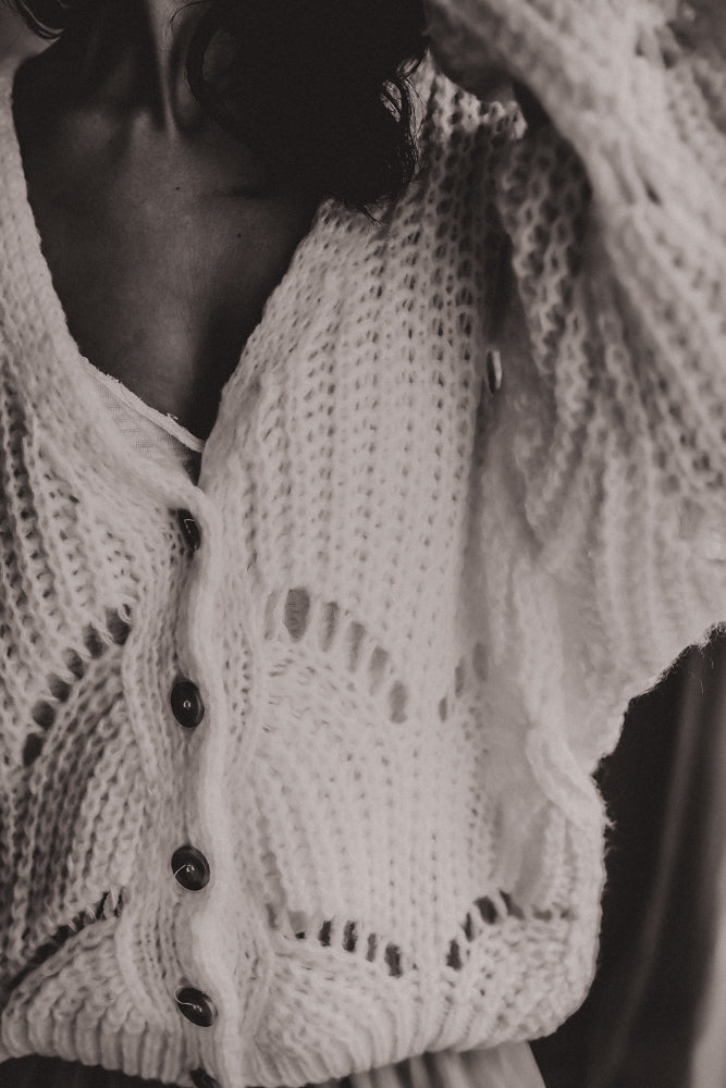 Strickjacke Soof - Offwhite