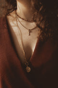Key necklace - Gold