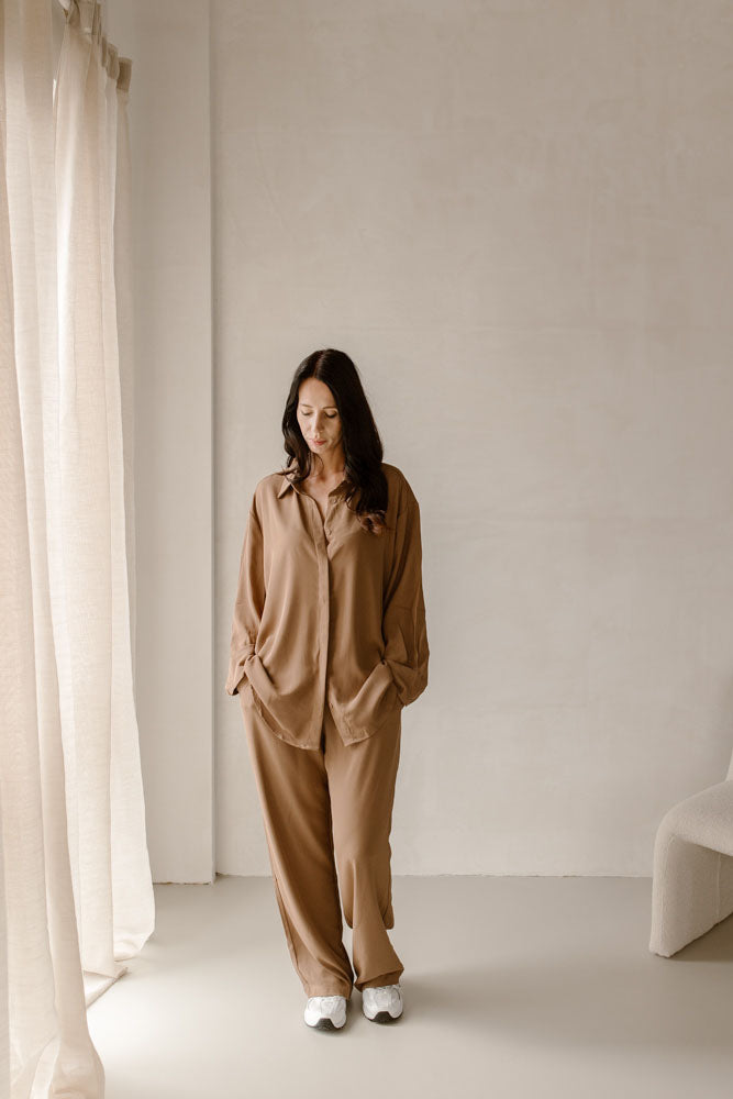 Pantalon Kate - Camel