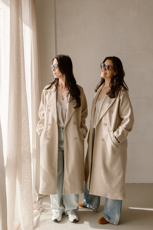Veste Fleur - Beige