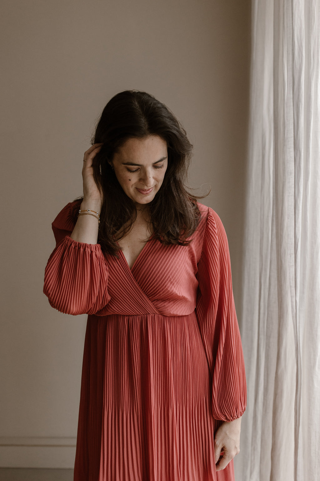 Robe Fem - Framboise
