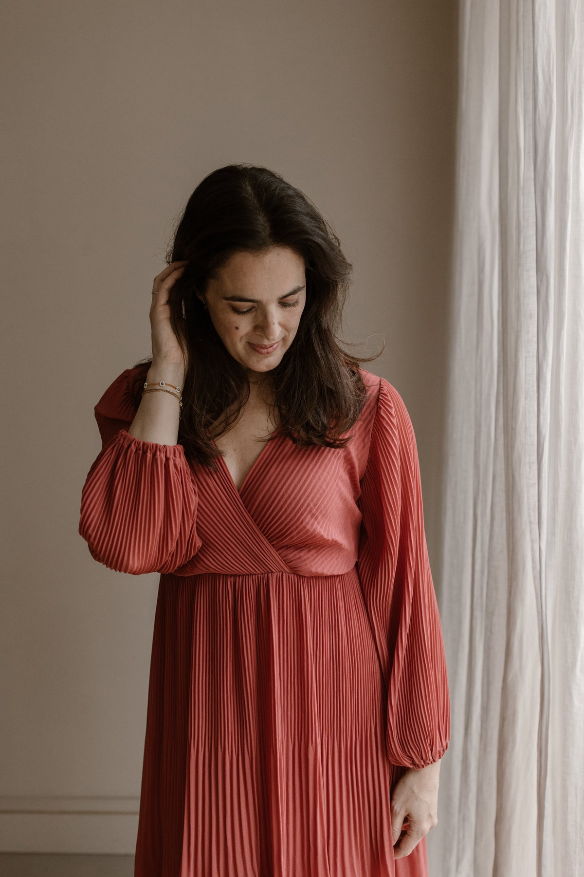 Robe Fem - Framboise