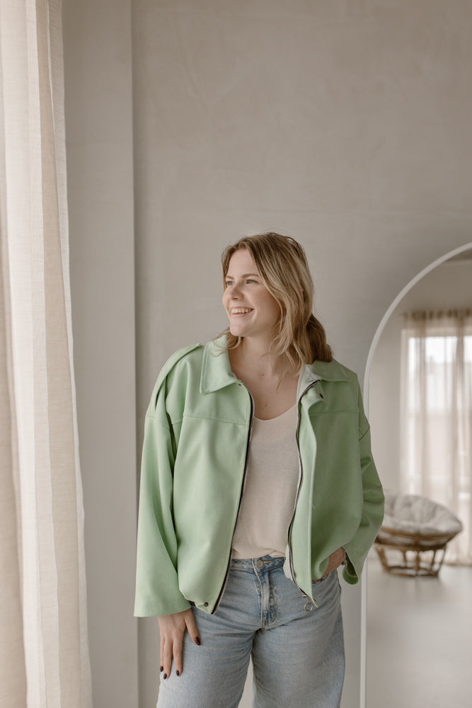Veste Fem - Menthe