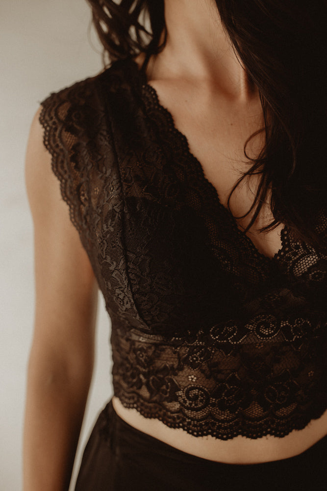 Bralette - Schwarz