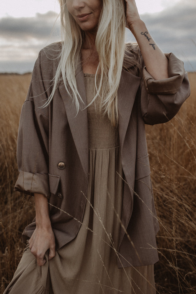 Jacke Lara - Taupe