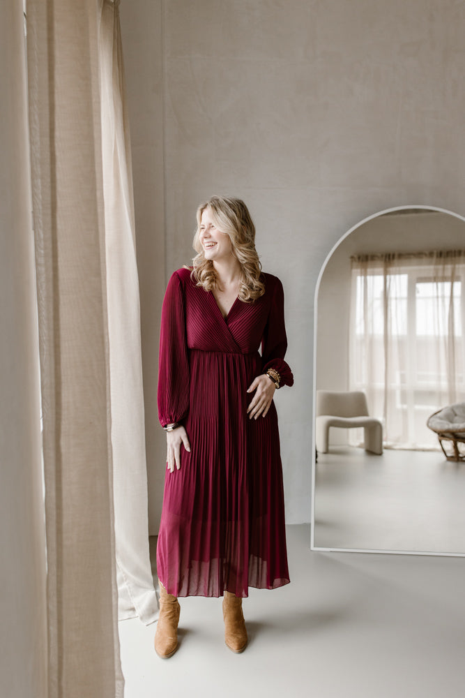 Robe Fem - Bordeaux