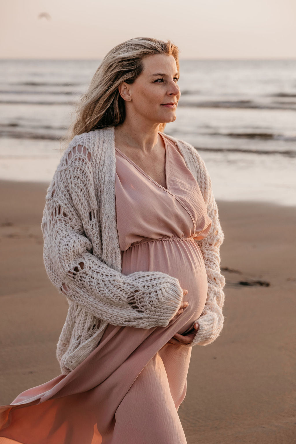 Strickjacke Soof - Beige