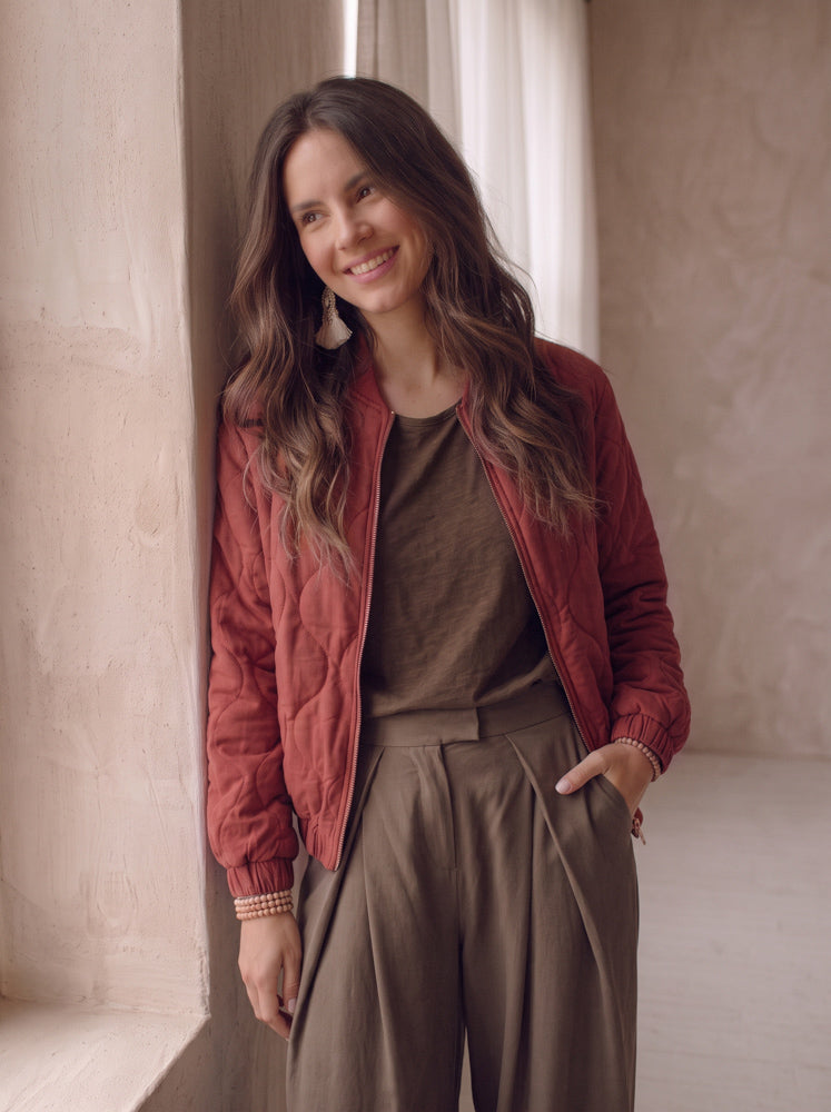 Lori Jacket - Dusty Pink
