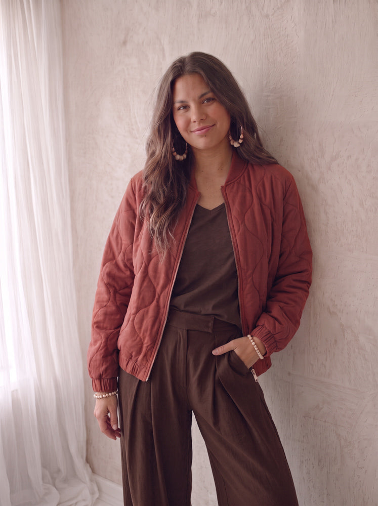 Lori Jacket - Dusty Pink