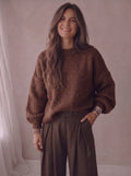Mara Sweater - Brown