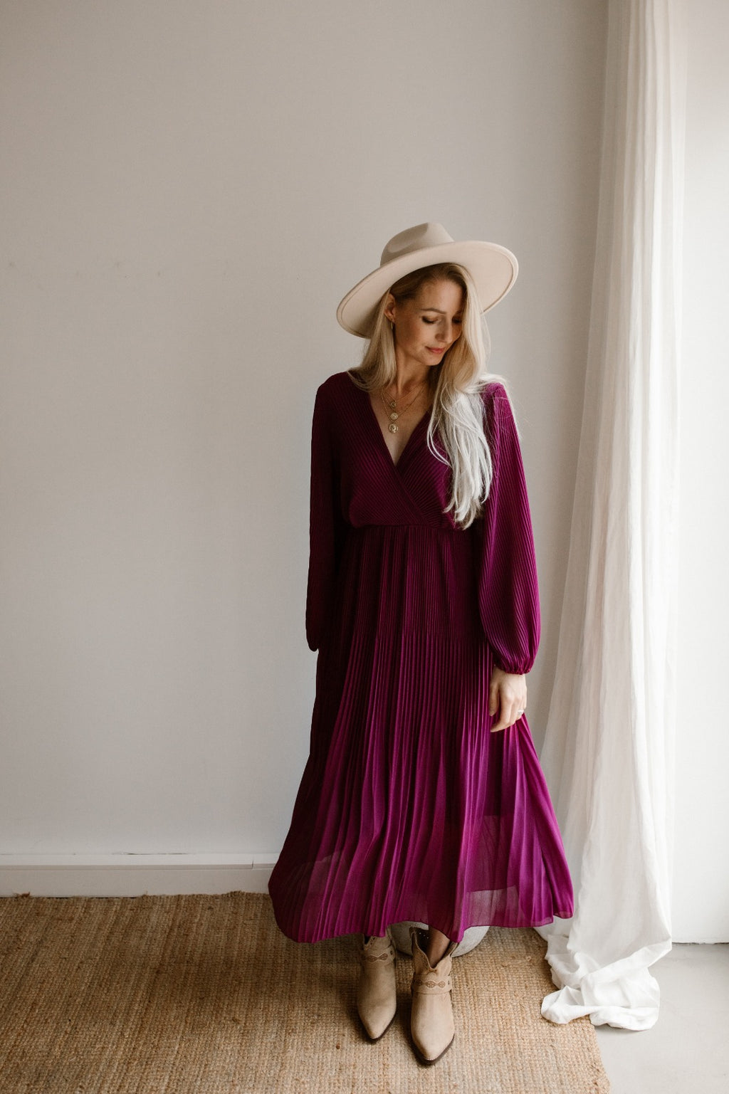 Robe Fem - Cyclamen
