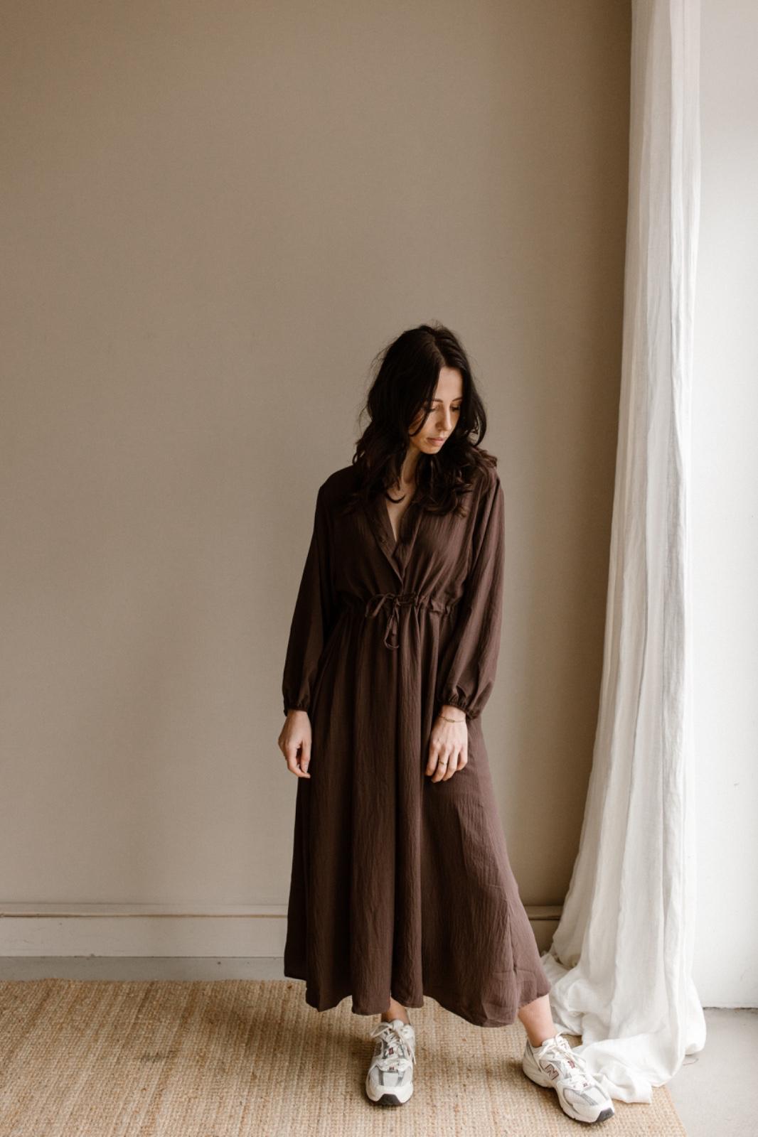 Dress Poppy - Brown