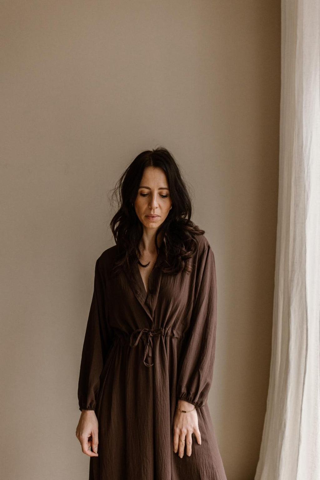 Robe Poppy - Marron