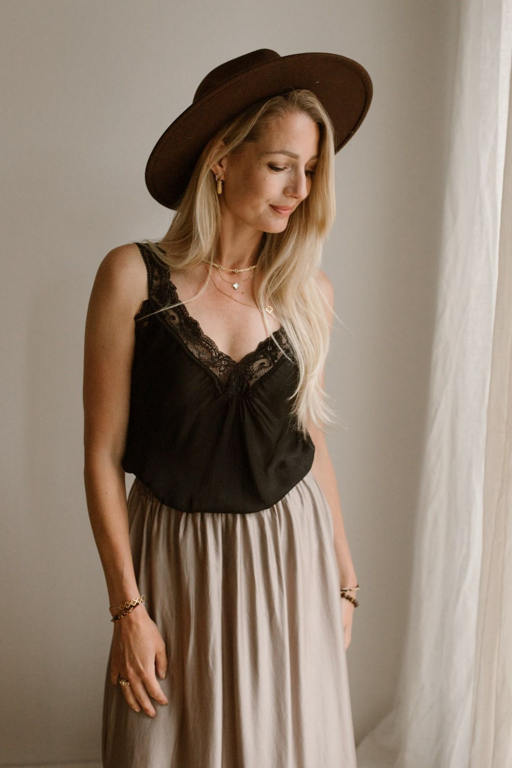 Lace Top - Black