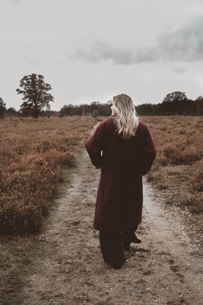 Veste Marieke - bordeaux